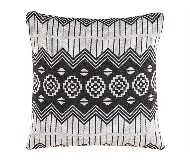 Beliani Almofada decorativa CARDAK Preto