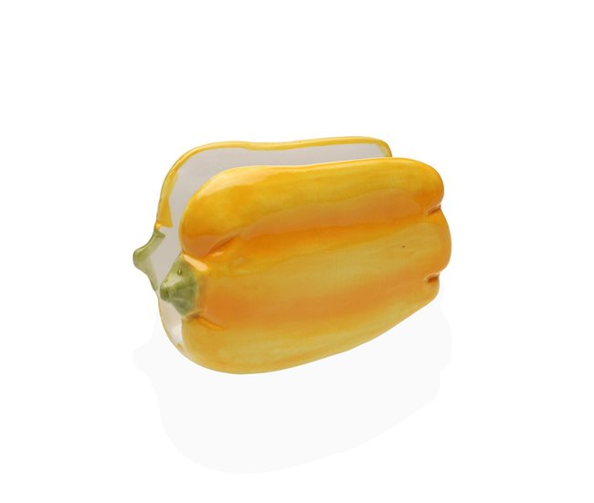 Porta-guardanapos Amarelo