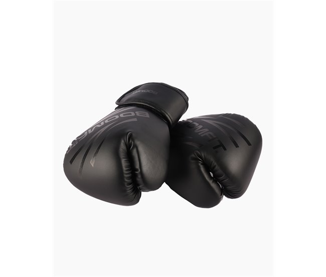 Luvas de Boxe (Par) Black Edition - BOOMFIT Preto