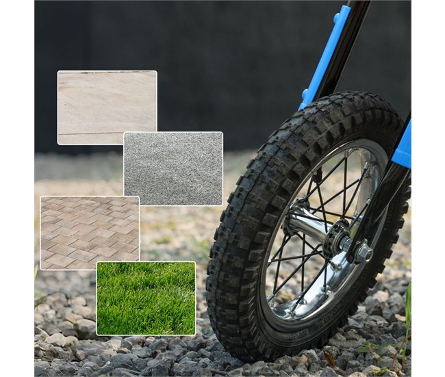 Moto Elétrica para Crianças PP, Metal AIYAPLAY Azul