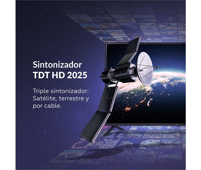 Televisor Smart TV 32 polegadas - TD Systems PRIME32K20GLE Preto