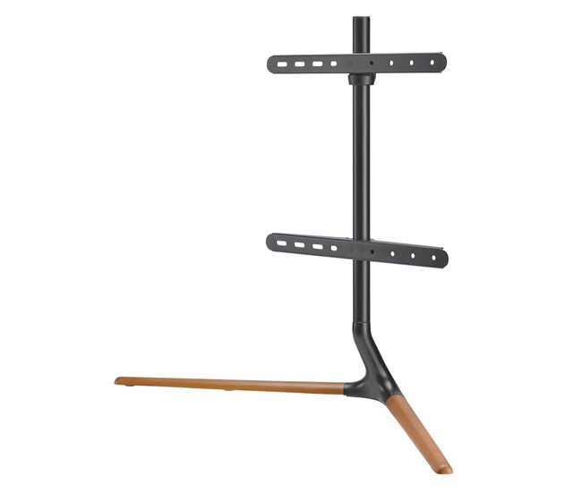 Suporte de chão Ystad para TV máx. 40 kg [pro.tec] Preto/ Madeira