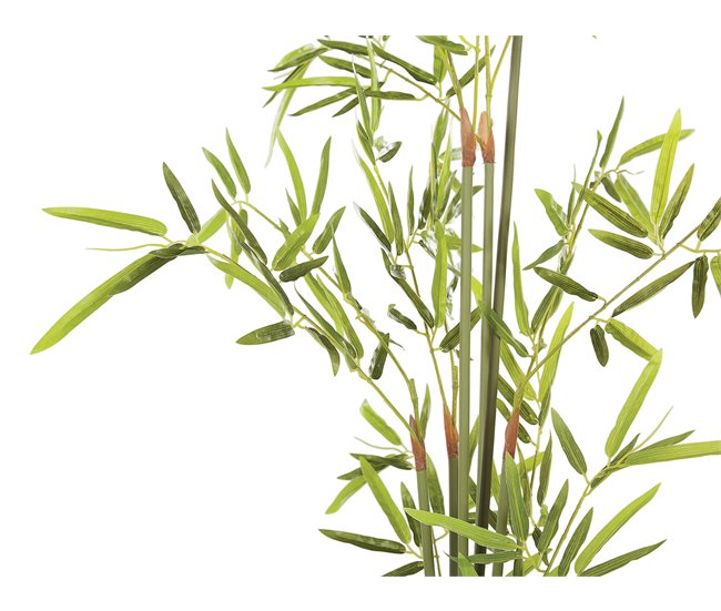 Beliani Planta artificial BAMBUSA VULGARIS Verde