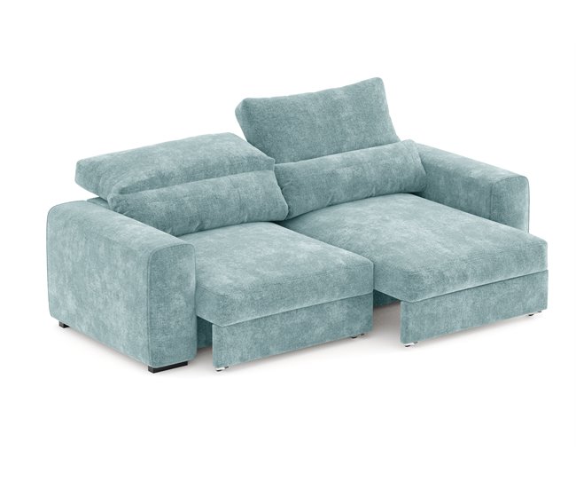 Sofá conversível em cama LANDON Verde