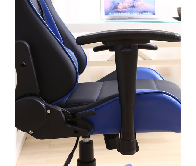  Cadeira de escritório profissional para jogos Azul