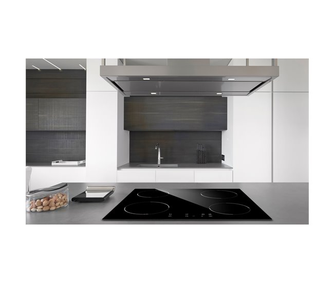 Amsta AMPI4Z6400 Placa de indução 4 zonas 6400W Preto