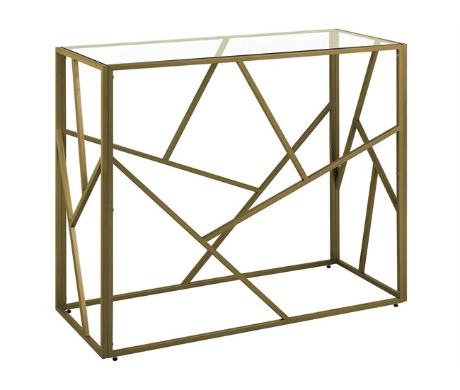 Beliani Consola ORLAND 100 Dourado