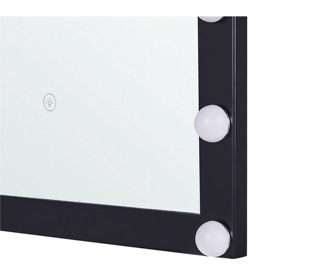 Beliani Espelho de Casa de Banho ODENAS 50x2 Branco