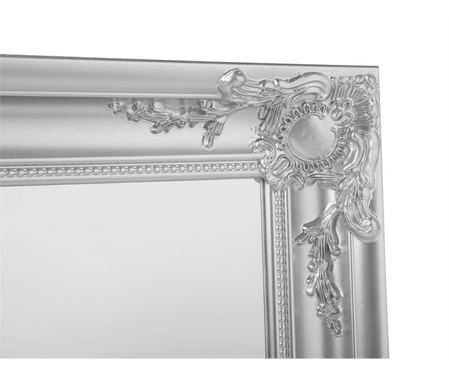 Beliani Espelho BELLAC 51x4 Cinza