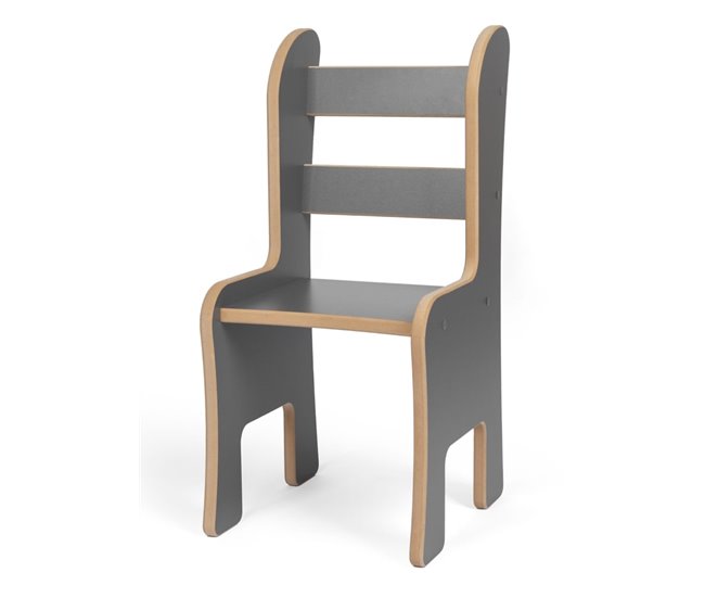 Cadeira infantil cinza Cinza