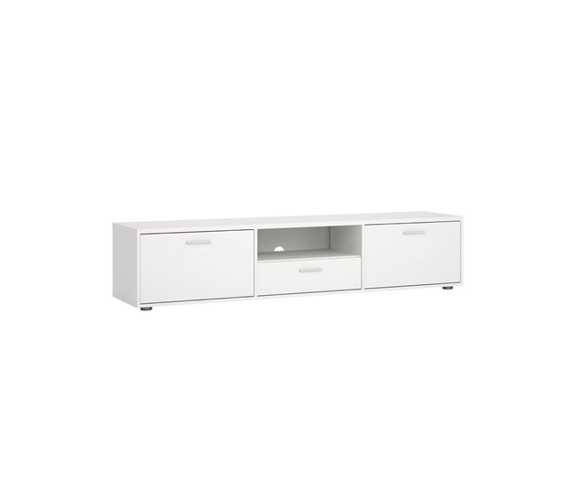 Móvel de Televisão MOKARIS 177 cm Branco