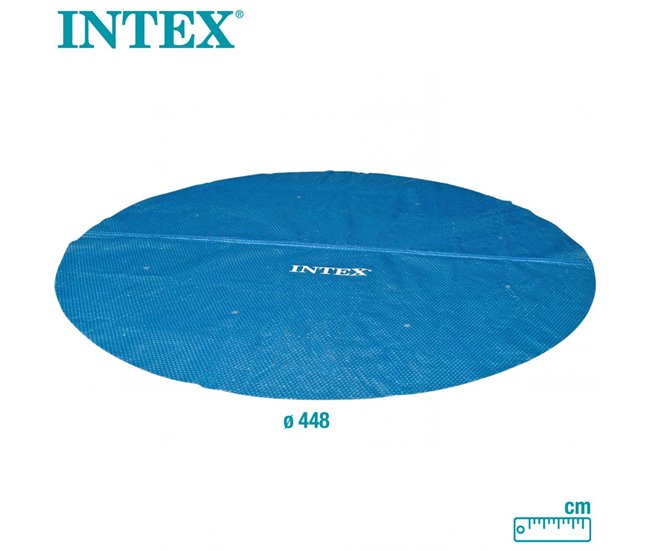 Cobertura solar INTEX para piscinas Azul