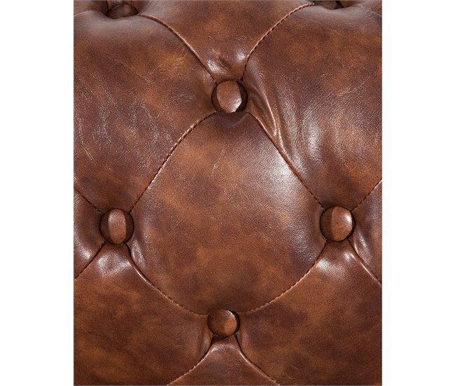 Beliani Poltrona CHESTERFIELD Bege