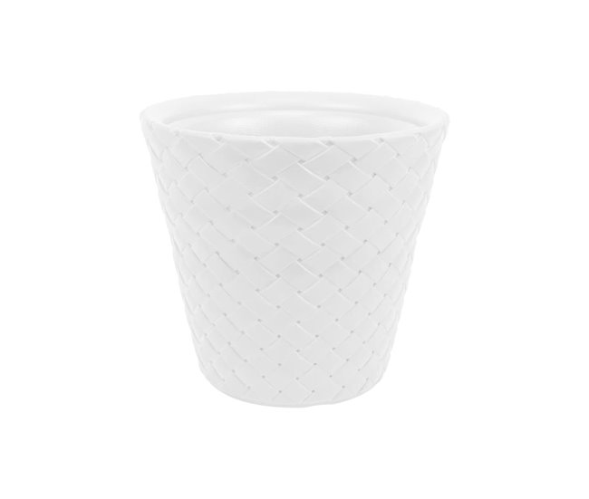 28 -Liter Pot de rack sintético Branco