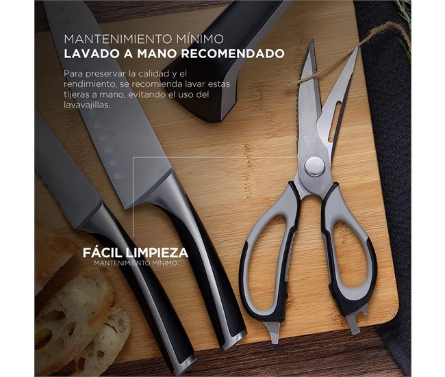 Tesoura de cozinha ELEGANCE MasterPRO Preto