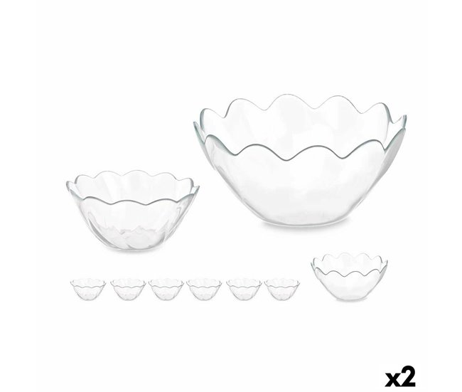 Conjunto de Tigelas Hasir Transparente
