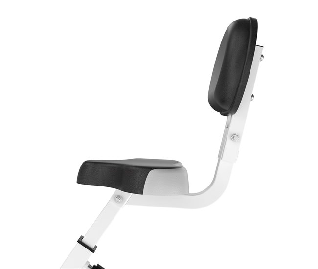 Bicicleta ergométrica em forma de X Aço, ABS, PVC HOMCOM Vermelho