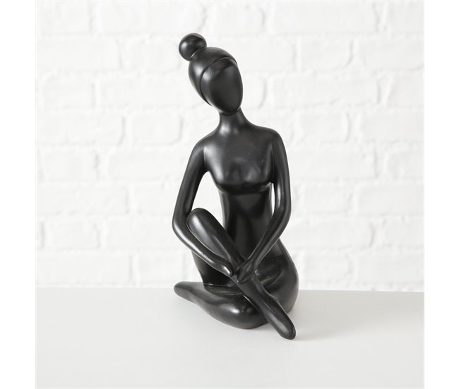Figura decorativa YOGA preta sortida marca BOLTZE Preto