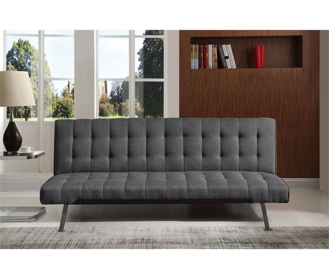 Sofá cama Nahia Cinza