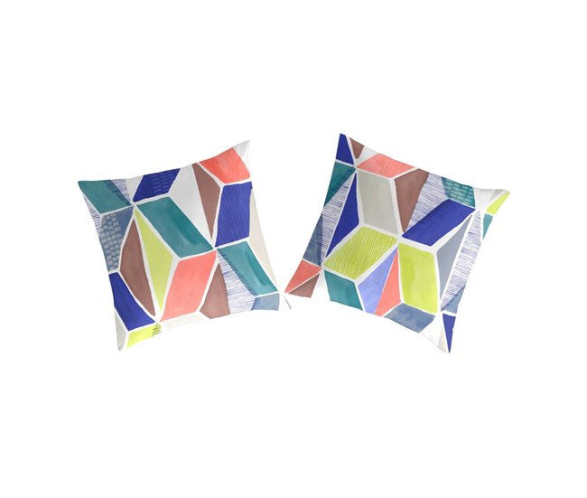 2 Fronhas para Almofada MARAIS Azul