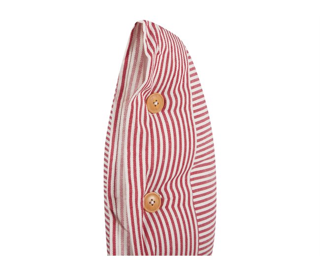 Beliani Almofada decorativa AALITA 45x45 Vermelho
