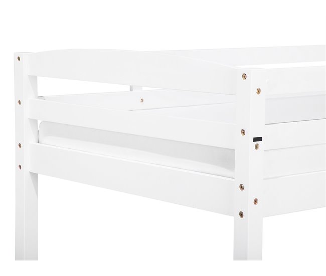Beliani Beliche Pinho REGAT 97x208 Branco