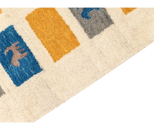 Beliani Pelos curtos MURATLI 160x230 Multicor