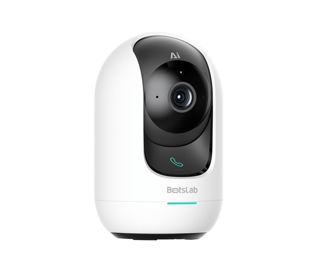 Câmera De Segurança Botslab C221 Resolução 5MP Visão Noturna 360° Branco