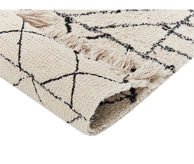 Beliani Pelos curtos ZEYNE 160x230 Bege