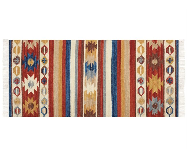 Beliani Kilim JRARAT Multicor
