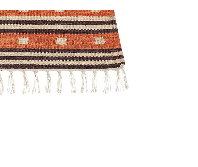 Beliani Kilim GAVAR 160x230 Laranja