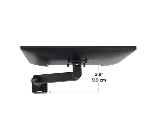 Suporte de Mesa para Ecrã 45-669-224 Preto