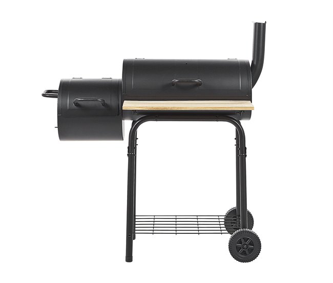 Beliani Barbacoa de carbón SATAH Preto