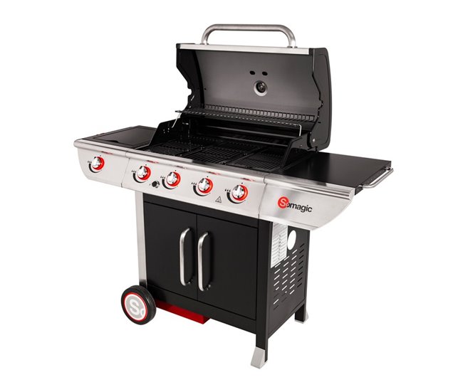 Barbecue a gás MANHATTAN 450GPI 4 queimadores Preto