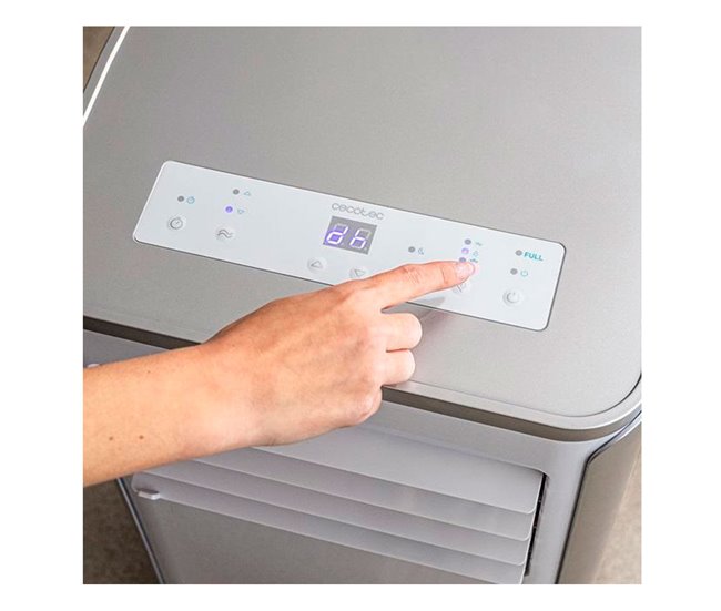 Ar condicionado portátil silencioso Cecotec Cecotec ForceClima 9100 Branco