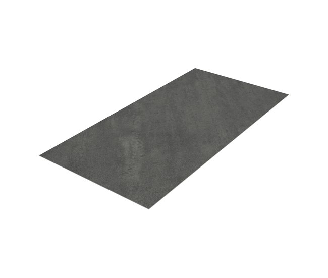 Revestimento de parede Bladel 12 painéis PVC Preto / Cinza