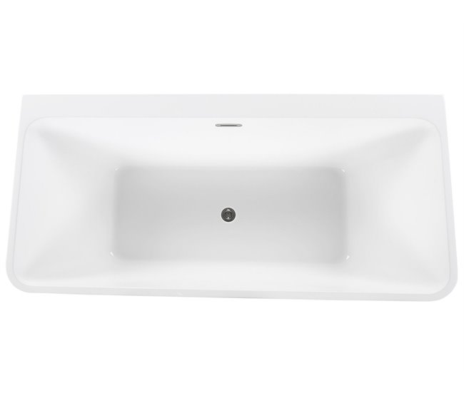 Beliani Banheira HASSEL 80x170 Branco