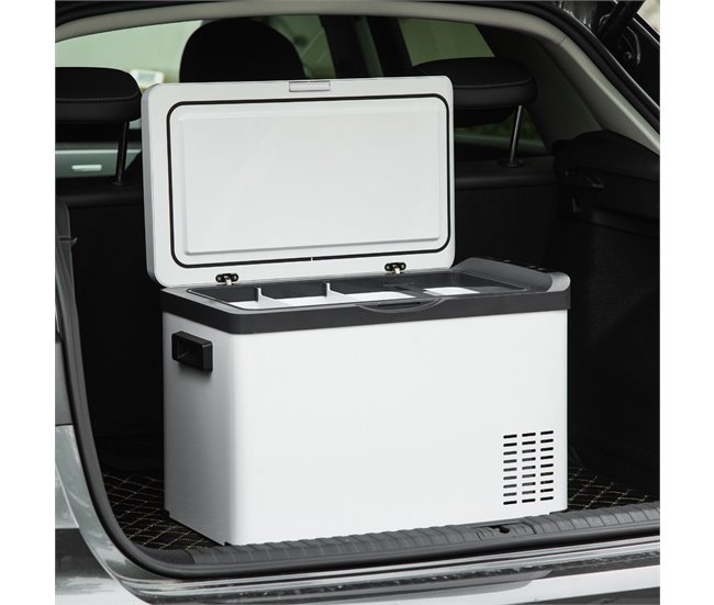 Geleira Elétrica Portátil Outsunny C00-028V91 Branco