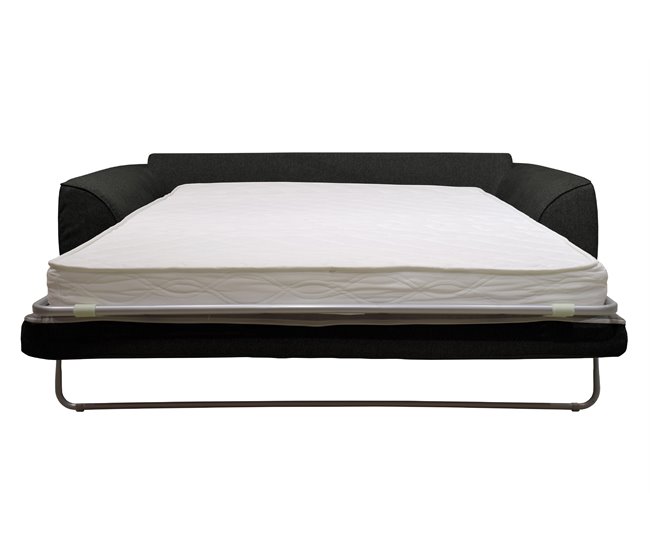 Sofá cama com abertura italiana SAGA Preto