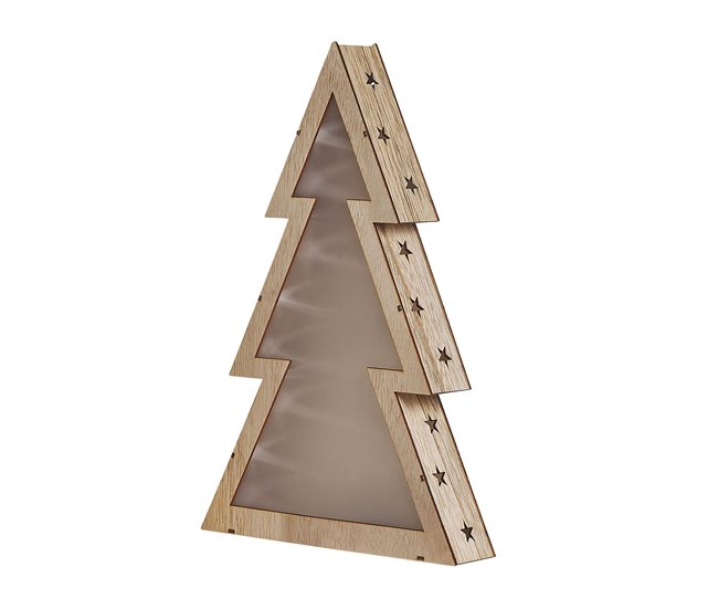 Beliani Figura decorativa JUVA Castanho