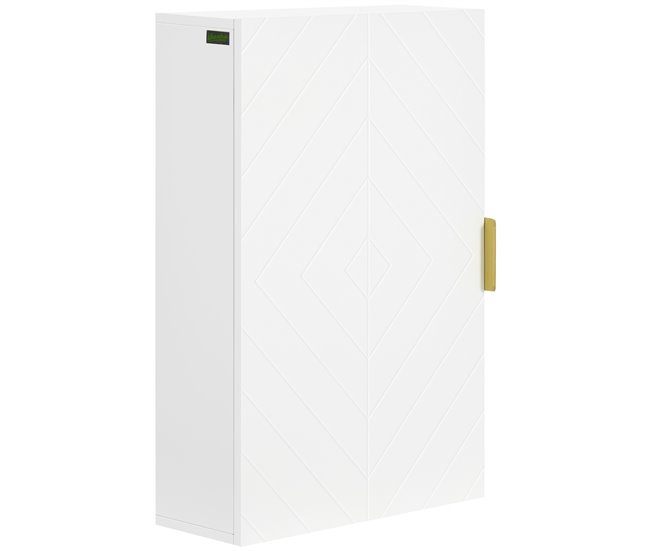Armário Casa de Banho de Parede MDF kleankin Branco