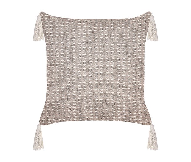 Beliani Almofada decorativa HAKONE 42x42 Bege