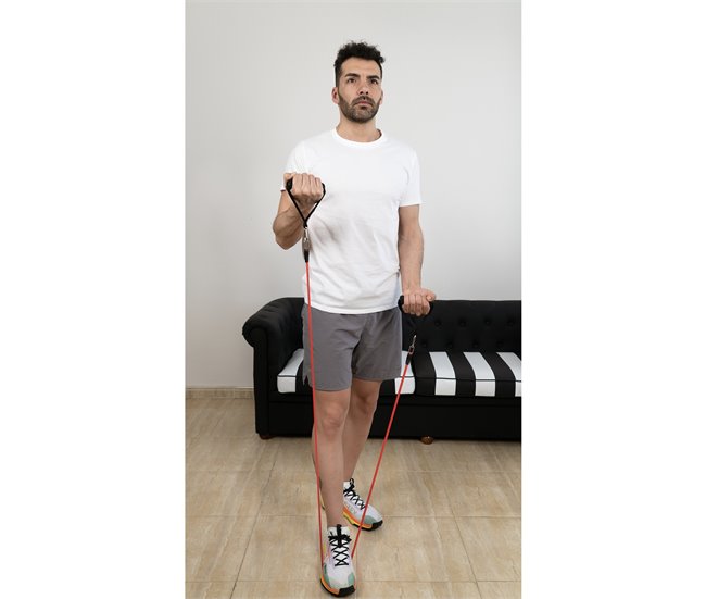 Conjunto de Faixas de Resistência - Treino Completo de Musculação Multicor