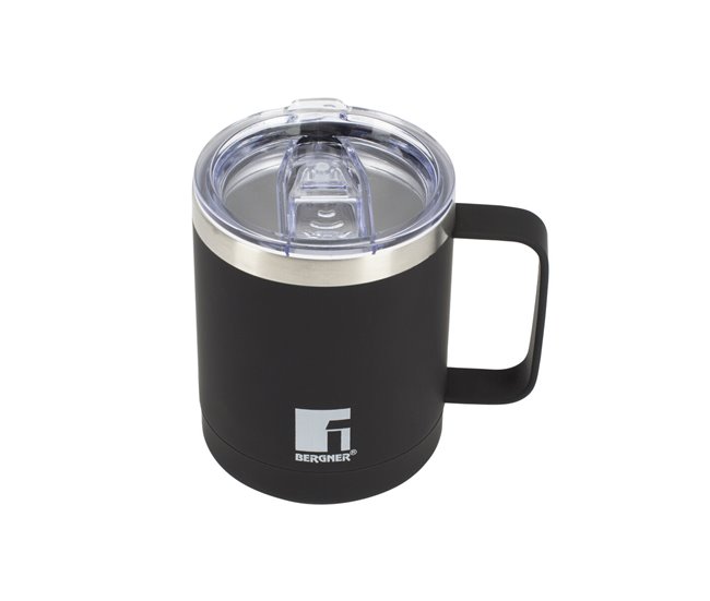 Caneca de Aço Inoxidável Coffe & Tea Lovers Preto