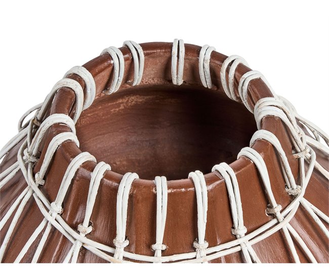 Beliani Jarro decorativo KLUET Castanho