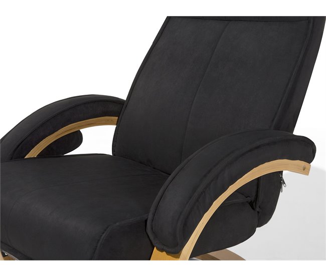 Beliani Cadeira de massagem HERO Preto