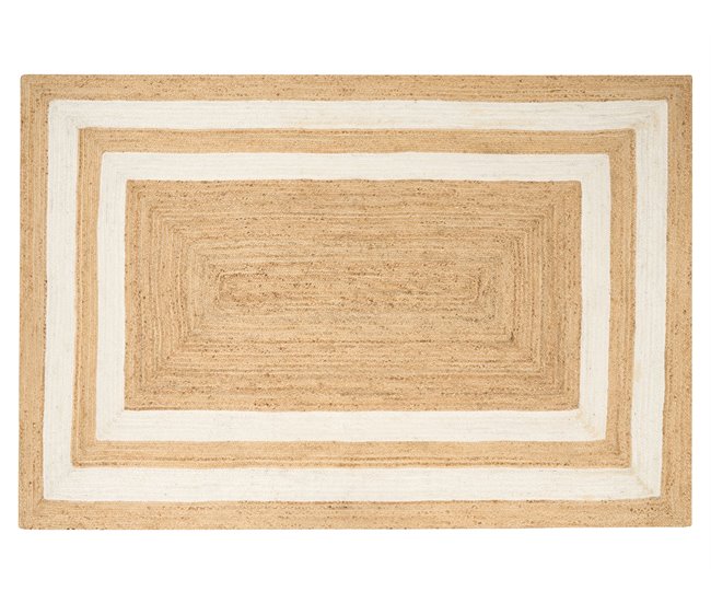 Beliani Entrelaçado GEMEREK 200x300 Bege