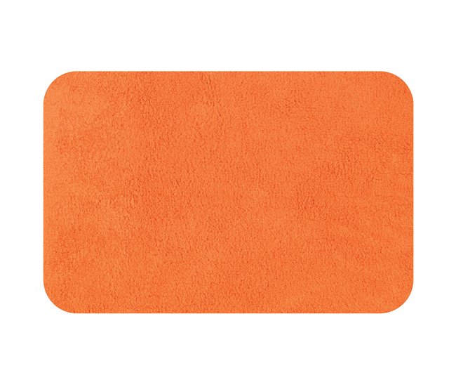 Coleção Spirella Carolina, tapete do banheiro 65x55 Laranja