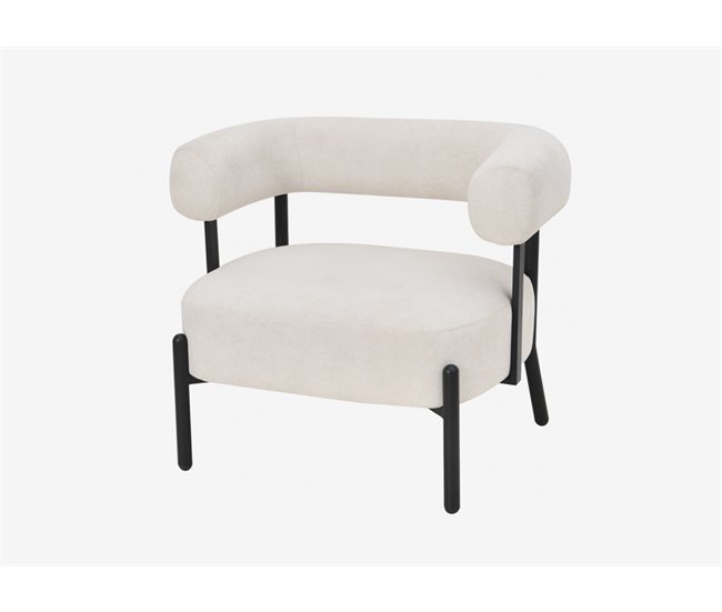 Cadeirão decorativo AMAL Bege