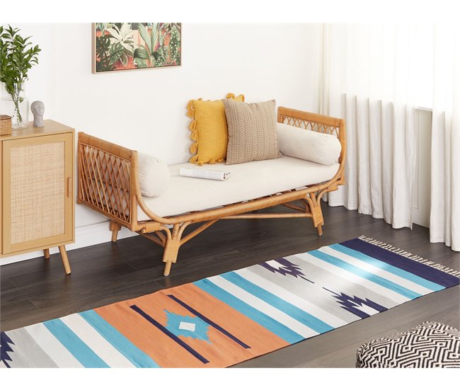 Beliani Kilim NORATUS 80x300 Multicor
